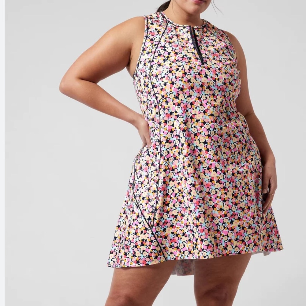 Athleta Multicolor Sleeveless Dress